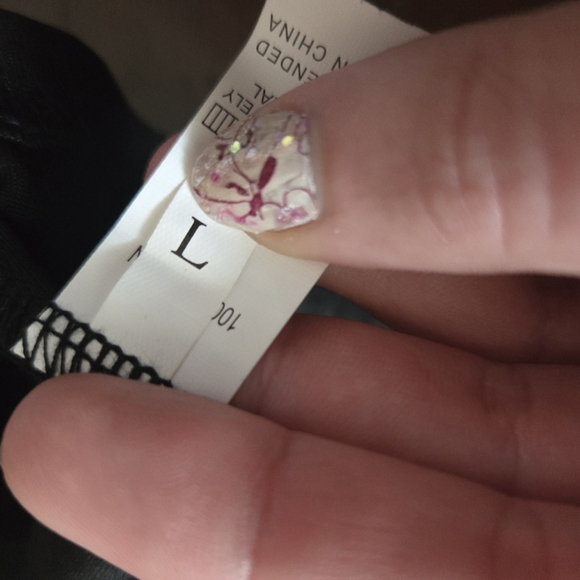 Scacto Black Ribbed Bodycon Flattering Tank Top NEW - Picture 7 of 8